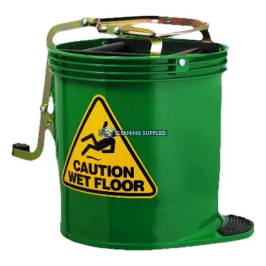 Contractor Roller Wringer Mop Bucket in Green