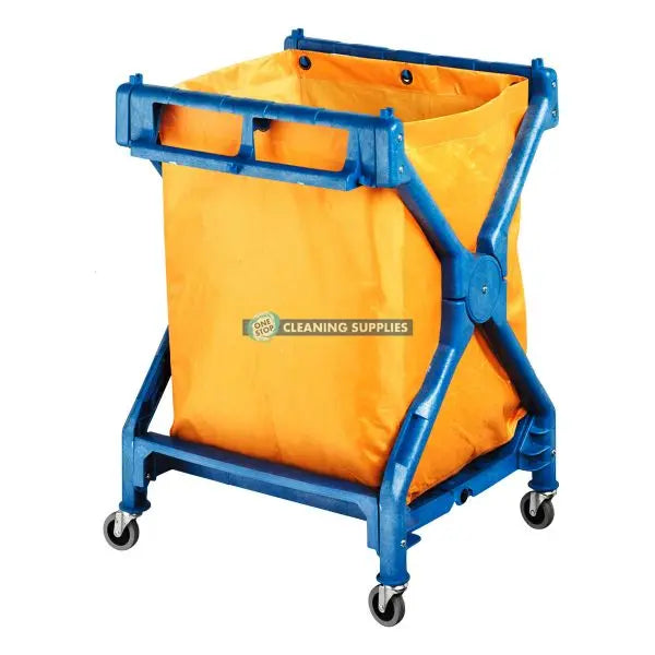 Oates Janitor Scissor Trolley With Bag - 165521 / JC-176BL