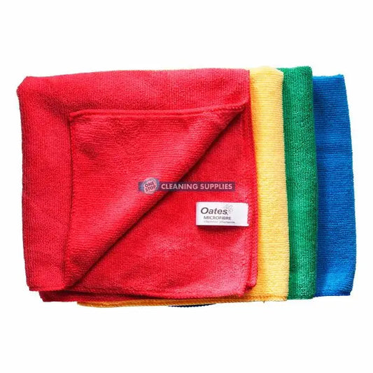 Oates Microfibre All Purpose Cloth in Red (60 Pack) - 165634 / MF-034R