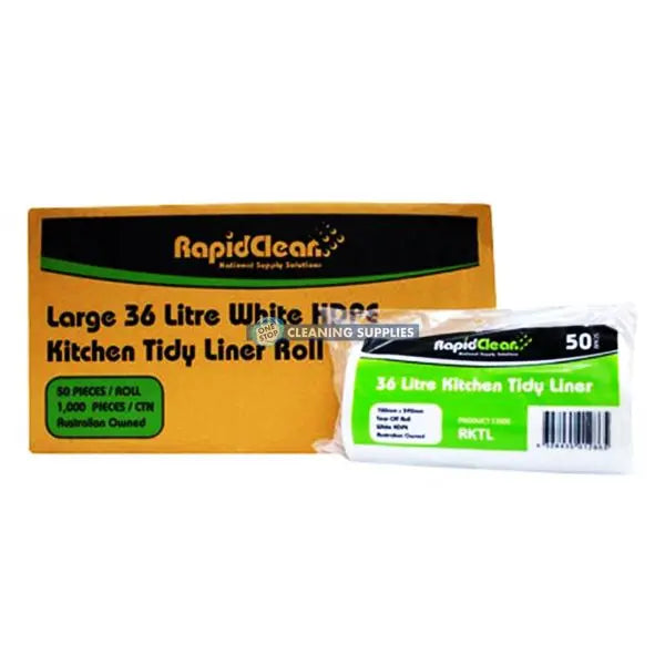 Rapid Clean Kitchen Tidies Garbage Bags 50 Bags