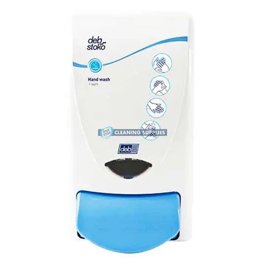 Deb Stoko Cleanse Washroom Dispenser White Light Blue 1 Litre