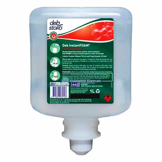 Deb Instant Foam Alcohol Hand Sanitiser 6x1 Litre