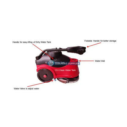 Viper Small Walk Behind Scrubber Dryer