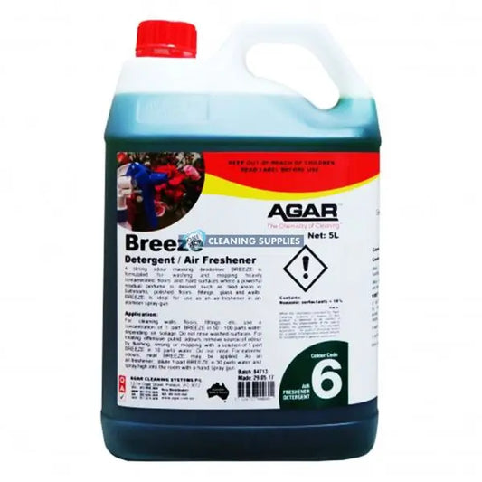 Agar Breeze Strong Odour Masking Deodoriser 5 Litre - BRE5