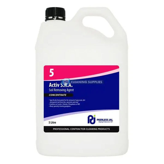 Peerless Activ SRA Heavy Duty Soil Removing Agent 5 Litre