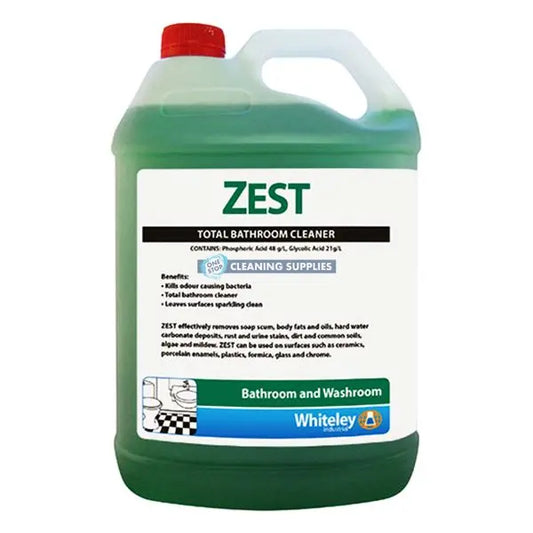 Citrus Resources Zest Bathroom Cleaner 5 Litre - CHCR-50015A