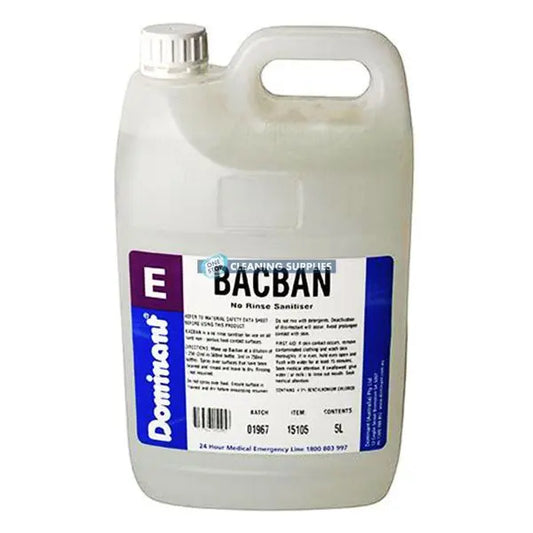 Dominant Bacban Sanitiser 5 Litre - 15764