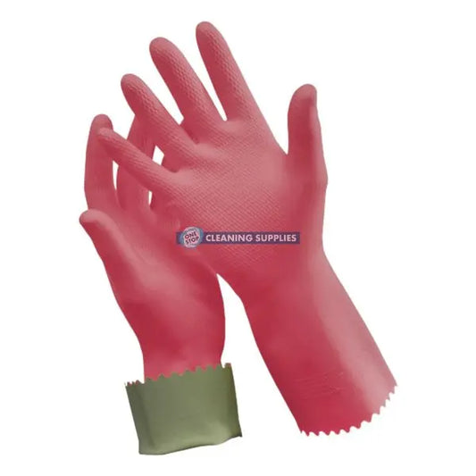 Oates Silver Lined Rubber Gloves size 9 - 165823 / R-88-9