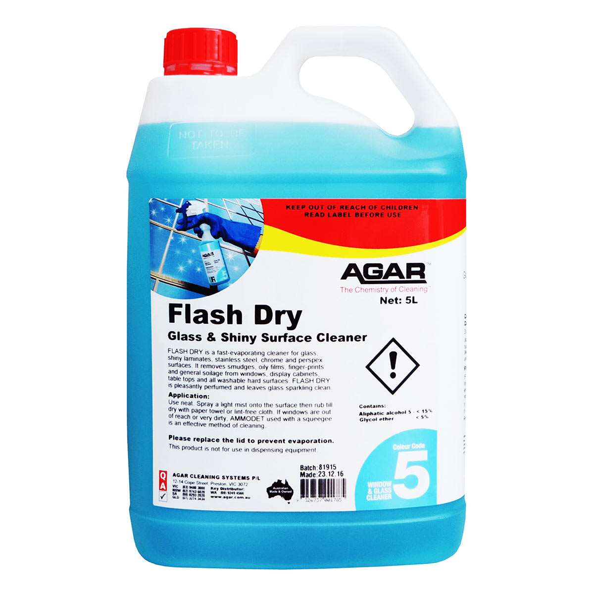 Agar Bowl Clean Powerful Toilet Cleaner 5 Litre - BOW5